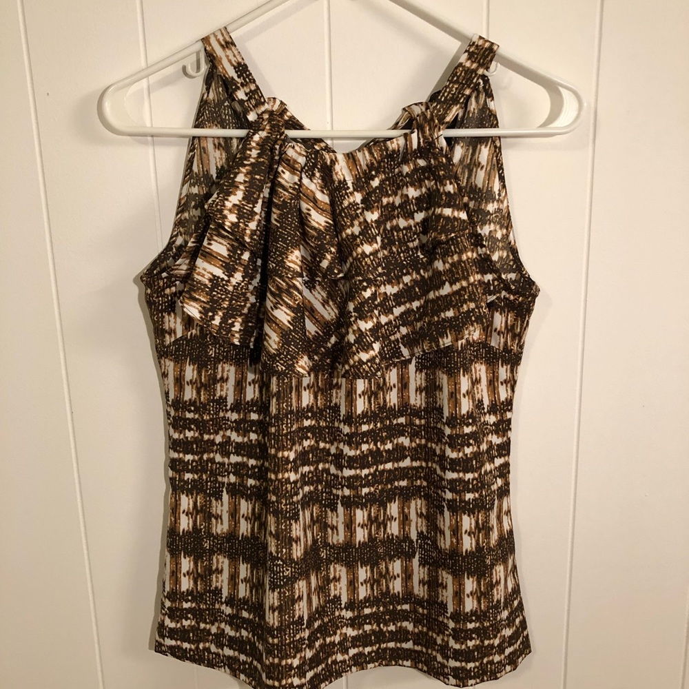 Banana Republic Halter Top with Ruffle XS